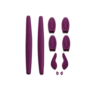 Kit de Borrachas para X-Squared - Roxo Escuro