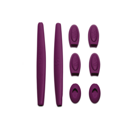 Kit de Borrachas para Mars - Roxo Escuro