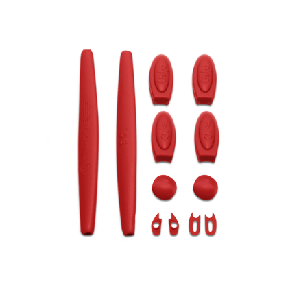 Kit de Borrachas para Romeo 1 - Vermelho