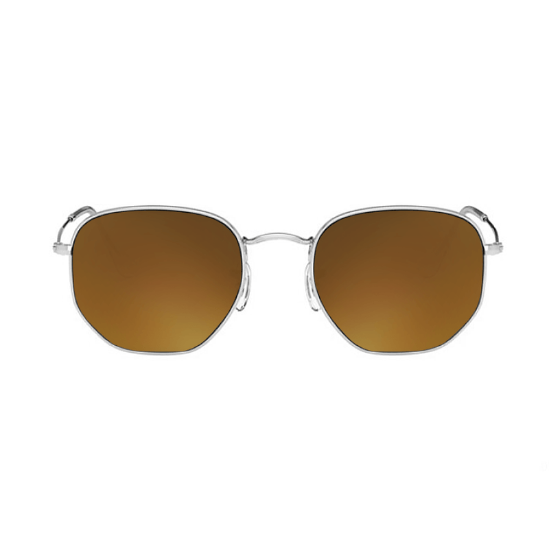 lentes-rayban-hexagonal-RB3548-gold-kingoflenses