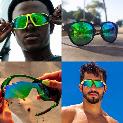 Lentes para Enduro - Kit 3 lentes