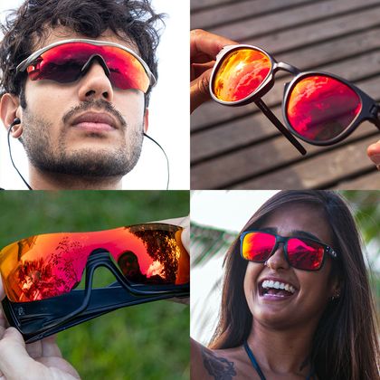 Lentes para Garage Rock - Kit 3 lentes