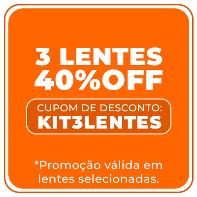 kit 3 lentes