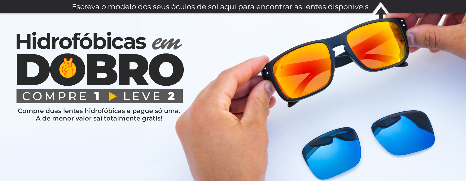 King of Lenses - Lentes para Oakley, Ray-Ban, Mormaii, Evoke e Yopp