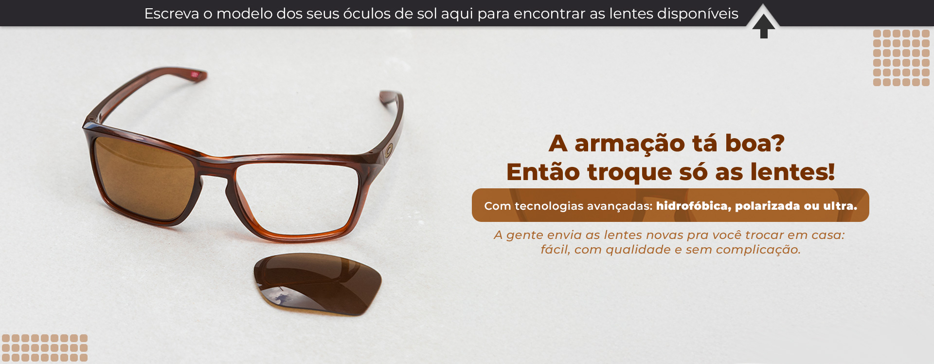 King of Lenses - Lentes para Oakley, Ray-Ban, Mormaii, Evoke e Yopp