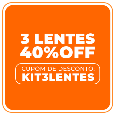 kit 3 lentes